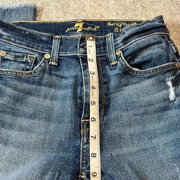 7 for all Mankind, The High Waist Skinny Ankle, 25 - Picture 10 of 14